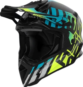 Acerbis Steel Carbon blau/gelb