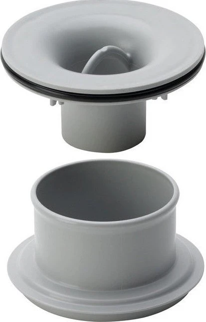 Viega Tauchrohr Advantix Badablauf 90mm grau