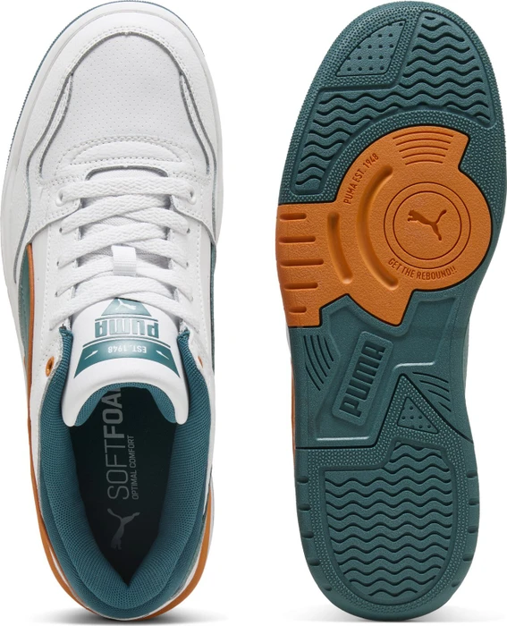 Puma Rebound Retro puma white/emerald ice/vermillion