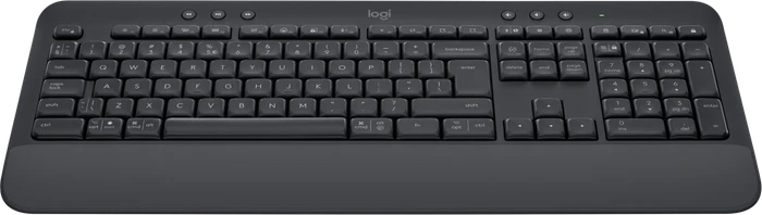 Logitech Signature K650 Comfort, Graphite, Logi Bolt, USB/Bluetooth, EU/US