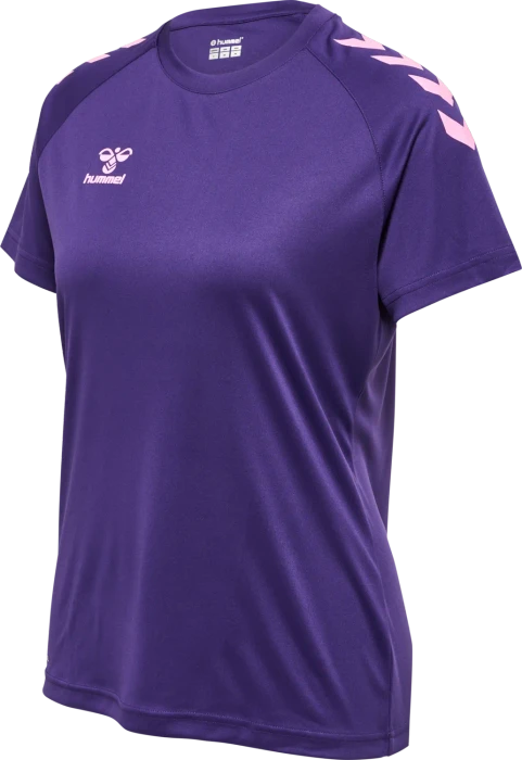 hummel Core XK Funktionsshirt kurzarm acai (Damen)