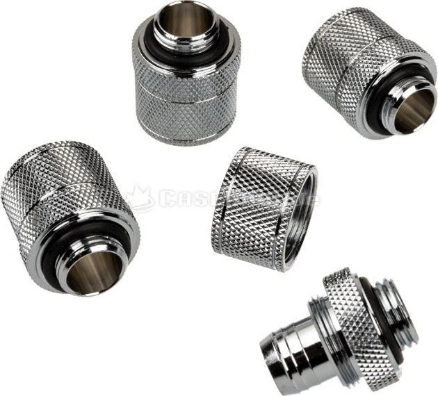 Corsair Hydro X Series XF Softline, Compression Fitting G1/4" auf 13/10mm, chrome, 4er-Pack
