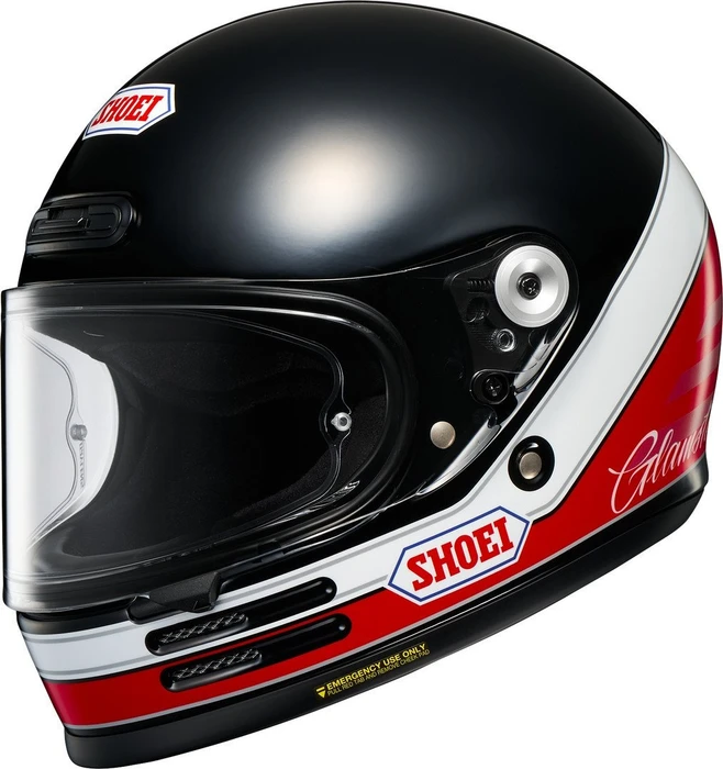 Shoei Glamster 06 Abiding schwarz/rot/weiß