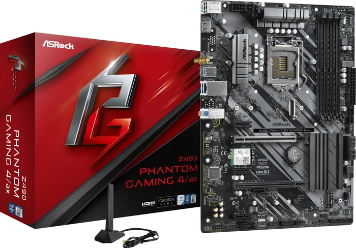 ASRock Z490 Phantom Gaming 4/ax (Intel 1200)