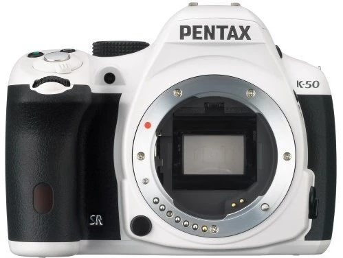 Pentax K-50 weiß Body