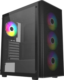 FSP M220 Black, Glasfenster (M220-BA / POC0000313)