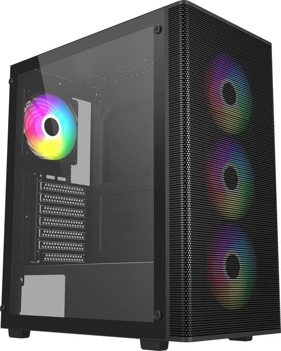 FSP M220 Black, Glasfenster