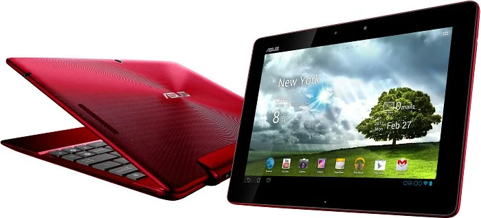 ASUS Transformer Pad TF300TG-1G097A, rot, 32GB, UMTS, KeyboardDock
