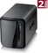 Zyxel NAS520, 1GB RAM, 2x RJ-45 1000Base-T, 3x USB-A 3.0 Vorschaubild
