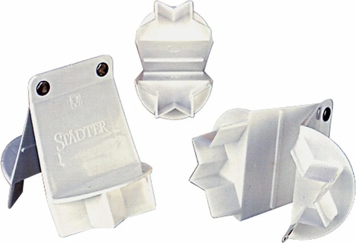 Städter Ausstecher Zimtstern Klappbar 4cm weiß