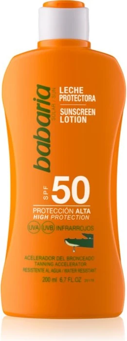 Babaria Aloe Vera Sonnenmilch LSF50, 200ml
