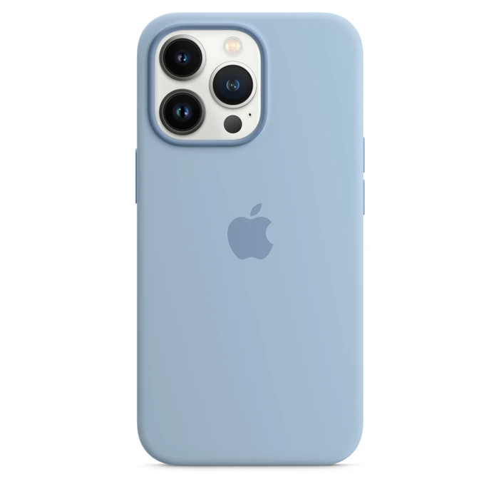 Apple Silikon Case mit MagSafe für iPhone 13 Pro dunstblau