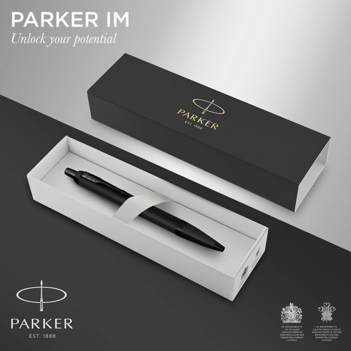 Parker IM Monochrome Kugelschreiber matte black, Geschenkbox