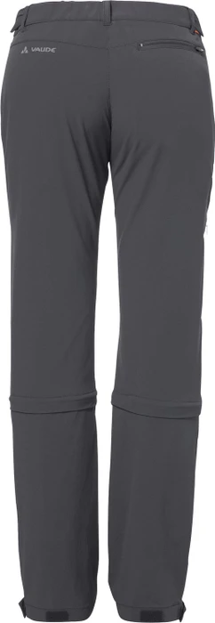 Vaude Farley Stretch Capri T-Zip II Zip-Off Hose lang iron (Damen)