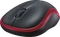 Logitech M185 Wireless Mouse schwarz/rot, USB Vorschaubild