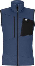 Ortovox Fleece Grid Funktionsweste blue nunatak (Herren)