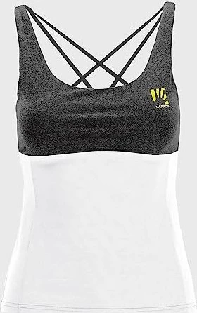 Karpos Bull Evo Funktionsshirt ärmellos weiß/schwarz (Damen)