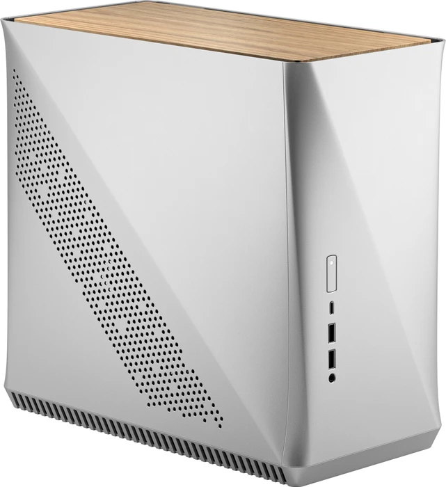 Fractal Design Era ITX Silver White Oak, Mini-ITX
