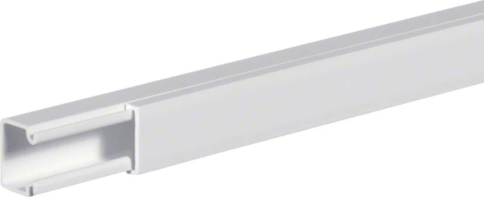Hager Leitungsführungskanal mit Klebeband aus PVC LF 10x10mm verkehrsweiß