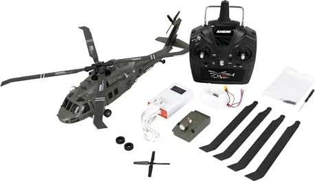 Amewi UH60 Black Hawk Marine CP Helikopter 6G/3D RTF