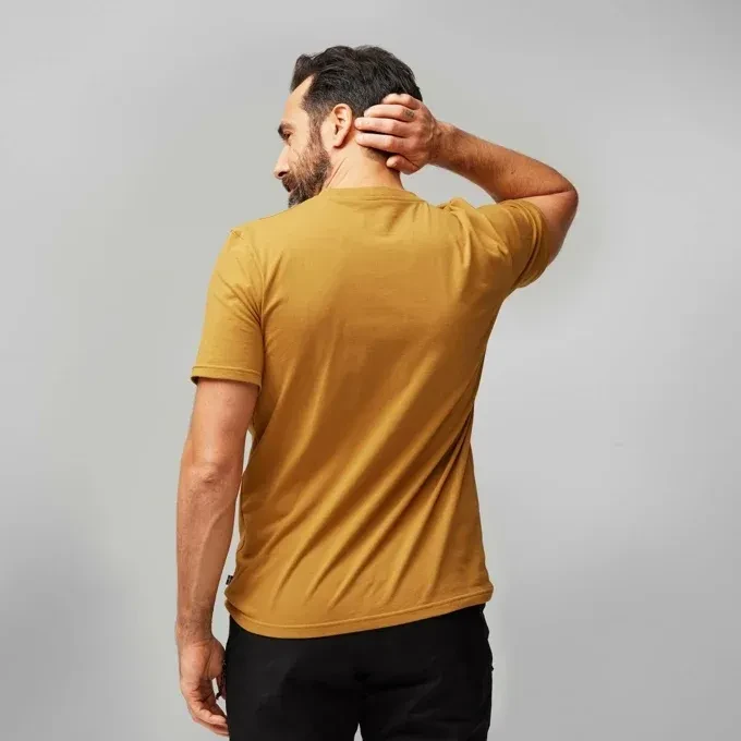 Fjällräven Lush Logo Funktionsshirt kurzarm acorn (Herren)