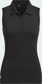adidas Women's Ultimate365 Solid Poloshirt ärmellos schwarz (Damen)