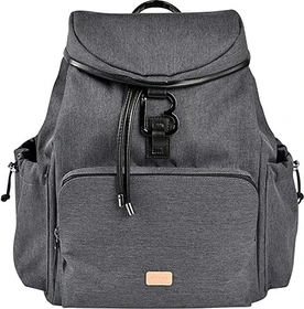 Beaba Vancouver 22l Wickelrucksack dark grey