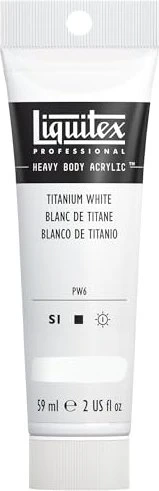 Liquitex Professional Heavy Body Acrylic titanium white, 59ml