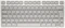 Cherry KW 7100 Mini BT for Mac, weiß/grau, Bluetooth, UK Vorschaubild