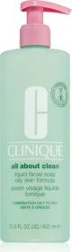 Clinique All About Clean Liquid Facial Soap Oily Skin,    400ml