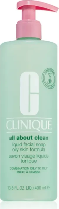 Clinique All About Clean Liquid Facial Soap Oily Skin, 400ml