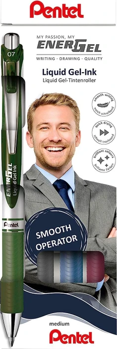 Pentel EnerGel XM BL77 Gelroller, 4er-Set