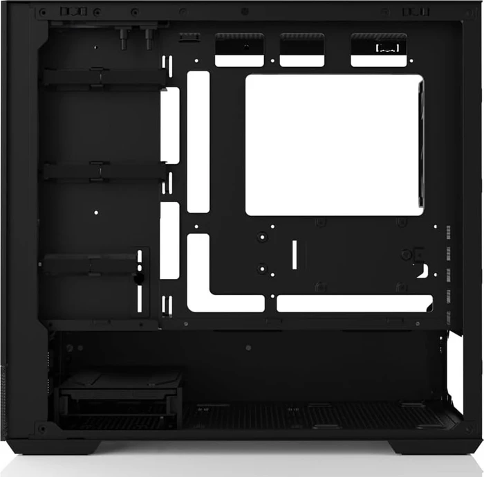 Zalman P30 Air Black, schwarz, Glasfenster