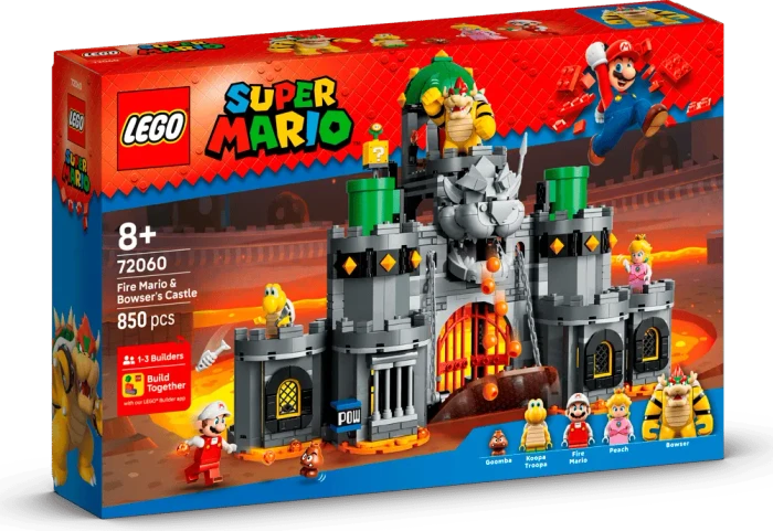 LEGO Super Mario - Feuer-Mario & Bowsers Festung
