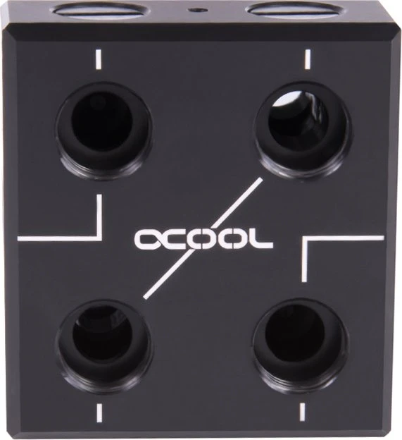 Alphacool ES Distro Plate C2, Verteilerplatte