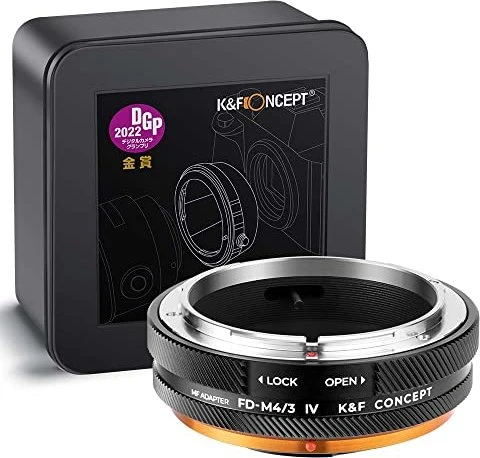 K&F Concept Fit Pro Adapter für Canon FD auf Micro Four Thirds