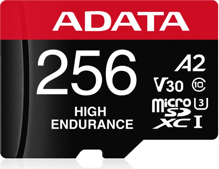 ADATA High-Endurance R100/W85 256GB Kit, UHS-I U3, A2, Class 10