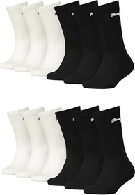 Puma Classic Crew Socken schwarz, 6 Paare (Junior)