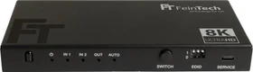 FeinTech HDMI 2.1 Switch 2 In 1 Out mit Audio Extractor