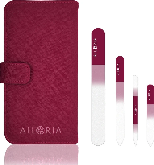 Ailoria Contour Prime Maniküre/Pediküre-Set 4-teilig berry