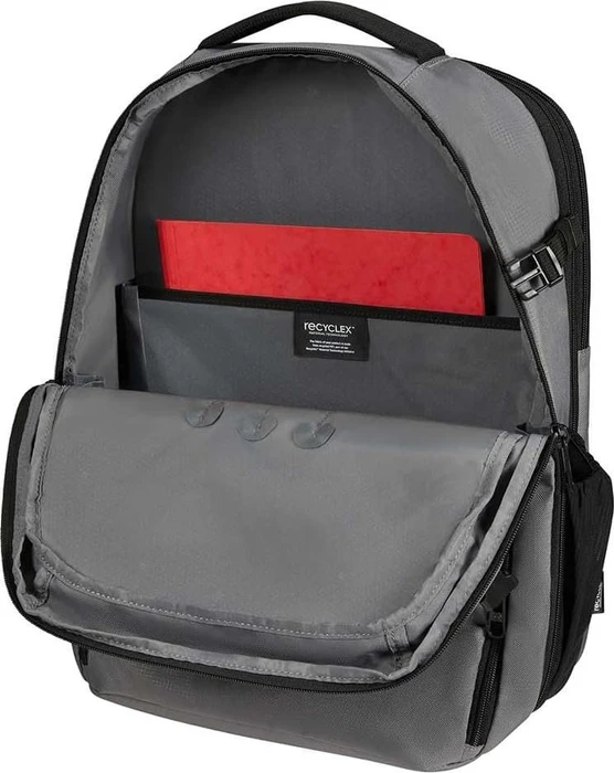 Samsonite Roader, Backpack L, 17.3" Notebook-Rucksack, 46cm, 31.5/39.5l, erweiterbar, Drifter Grey