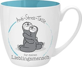 Sheepworld Kaffeebecher Anti-Stress Tasse für meinen Lieblingsmensch 450ml