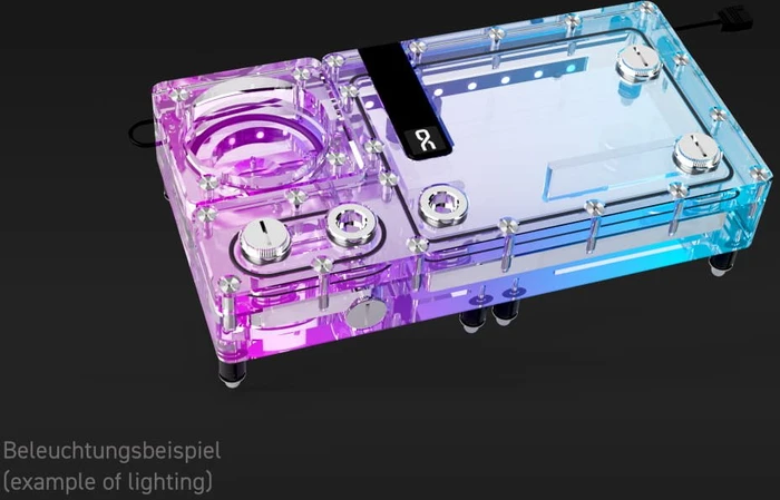 Alphacool Core Flat Reservoir 240 Rechts D5/VPP