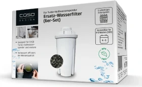 Caso Ersatz-Wasserfilter, 6 Stück