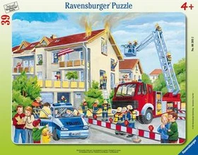 Ravensburger Puzzle Die Feuerwehr rückt aus