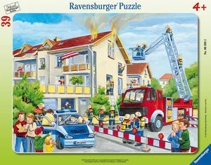 Ravensburger Puzzle Die Feuerwehr rückt aus