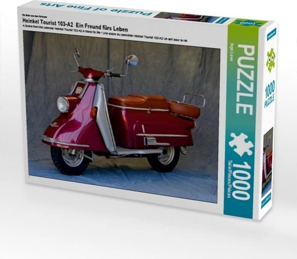 Calvendo Ein Motiv aus dem Kalender Heinkel Tourist 103-A2 Ein Freund fürs Leben