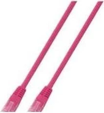 EFB Elektronik PVC CCA Patchkabel, Cat5e, U/UTP, RJ-45/RJ-45, 2m, rosa