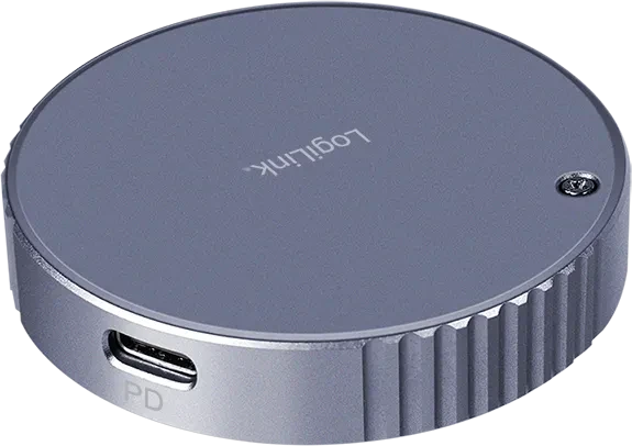 LogiLink Magnetic M.2 NVMe SSD Enclosure, USB-C 3.1
