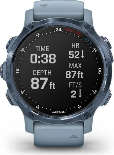Garmin Descent Mk2S Tauchcomputer mineral blue/sea foam